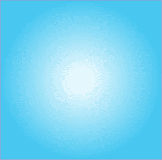 sky gradient circle